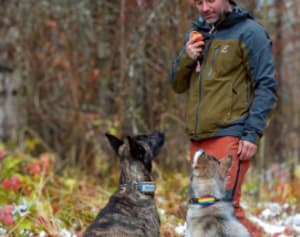 @austrianmusher med Tractive GPS til hunde