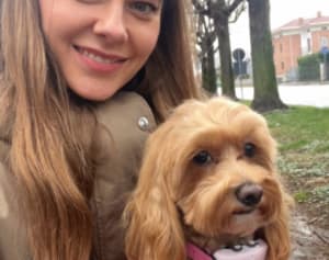 @maltipootoy.mia med Tractive GPS til hunde
