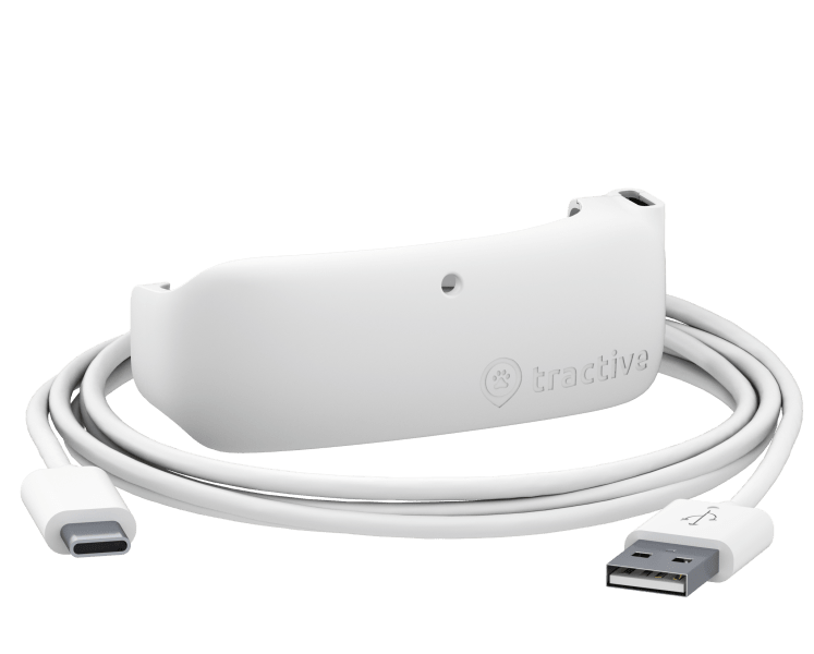 Klemmeoplader og USB-C-kabel