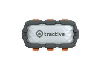 Nærbillede af den nye Tractive GPS DOG 4