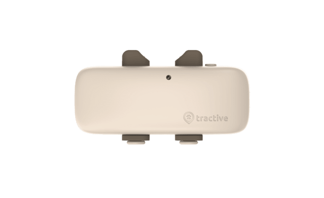 Tractive GPS Dog 4 Tracker brun (set forfra)
